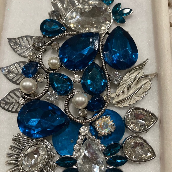 JEWELRY ART COLLAGE IN 3/D. HANDMADE UNIQUE DAZZLING COLORS - Picture 12 of 14